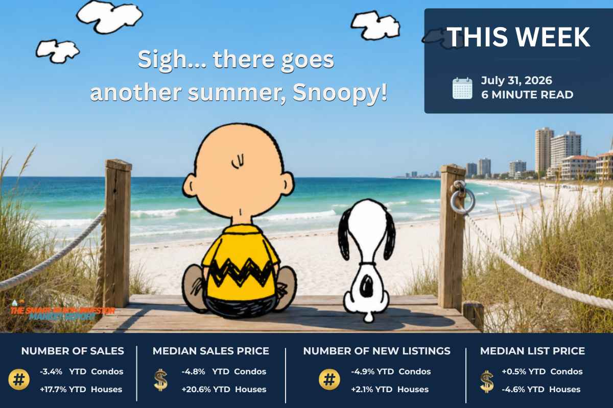Destin Sales Stats Looks Like the High Summer Real Estate Season is Coming to an end